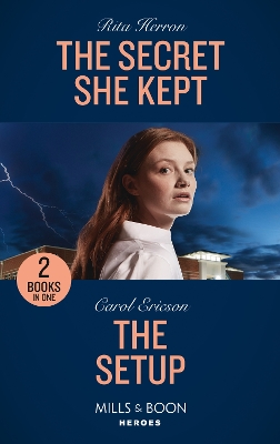 Book cover for The Secret She Kept / The Setup