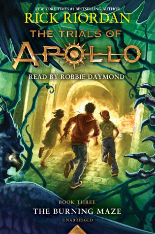 Cover of The Trials of Apollo, Book Three: The Burning Maze