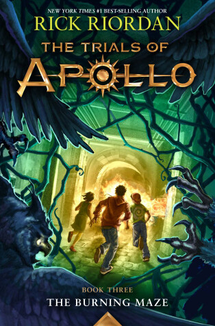 Cover of Burning Maze, The-Trials of Apollo, The Book Three