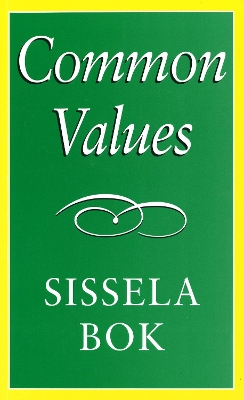 Book cover for Common Values