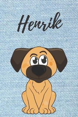 Book cover for Personalisiertes Notizbuch - Hunde Henrik