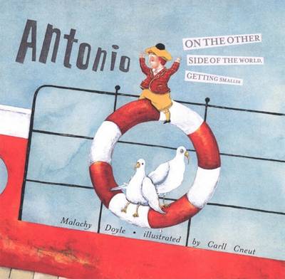 Book cover for Antonio on the Other Side of the World, Getting Smaller