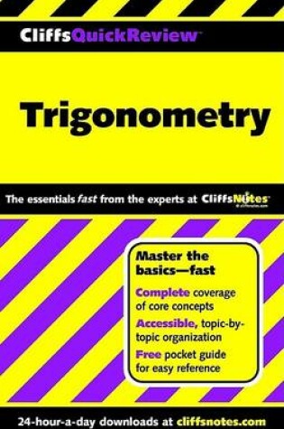 Cover of Cliffsquickreview Trigonometry