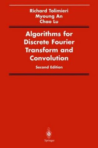 Cover of Algorithms for Discrete Fourier Transform and Convolution