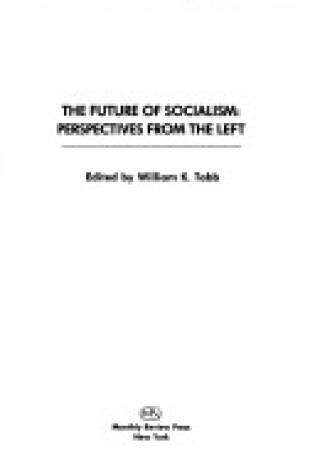 Cover of The Future of Socialism