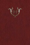 Book cover for Monogram "h" Grid Notebook