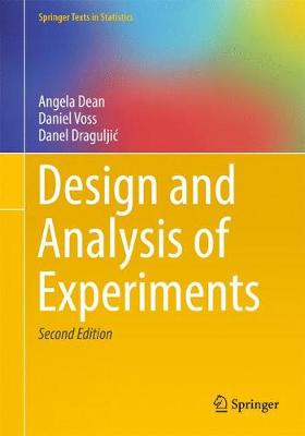 Book cover for Design and Analysis of Experiments