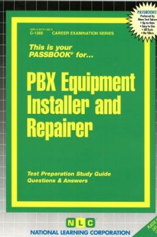 Cover of PBX Equipment Installer and Repairer