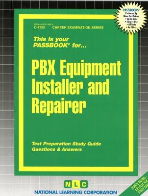 Book cover for PBX Equipment Installer and Repairer