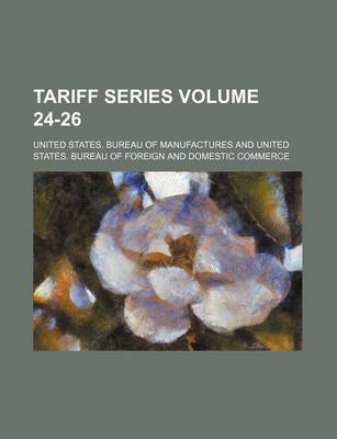 Book cover for Tariff Series Volume 24-26