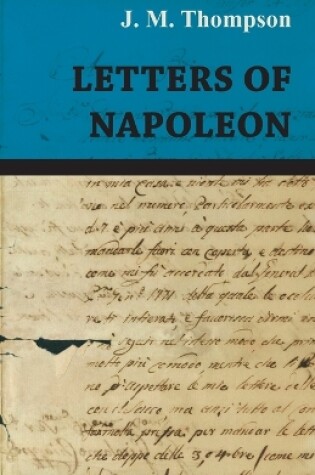 Cover of Letters of Napoleon