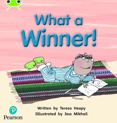 Book cover for Bug Club Phonics - Phase 5 Unit 13: What a Winner