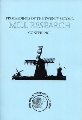 Cover of Proceedings of the Twenty-second Mill Research Conference