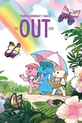 Book cover for The Out Side: Trans & Nonbinary Comics