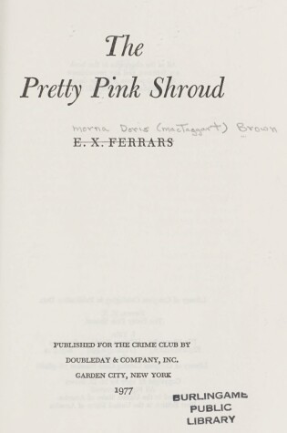 Cover of The Pretty Pink Shroud