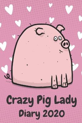 Book cover for Crazy Pig Lady Diary 2020