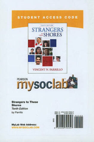 Cover of MyLab Sociology  -- Standalone Access Card -- for Strangers to These Shores