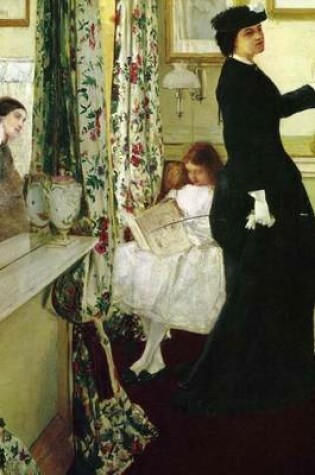 Cover of James McNeill Whistler 1860 Harmony in Green and Rose the Music Room