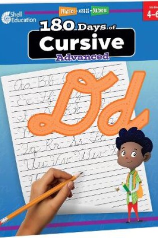 Cover of 180 Days of Cursive: Advanced