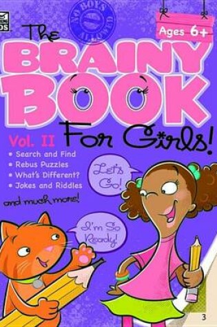 Cover of Brainy Book for Girls, Volume 2 Activity Book