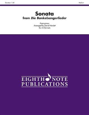 Cover of Sonata (from Die Bankelsangerlieder)