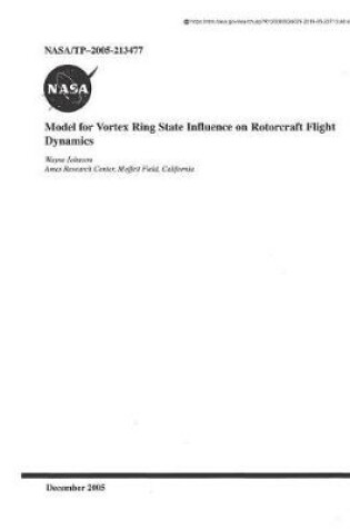 Cover of Model for Vortex Ring State Influence on Rotorcraft Flight Dynamics