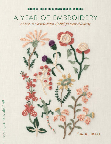 Book cover for A Year of Embroidery