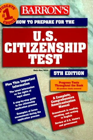 Cover of How to Prepare for the U.S. Citizenship Test