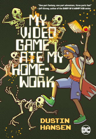 Book cover for My Video Game Ate My Homework