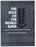 Book cover for Role of the World Bank in Agricultural Development in the 1990s