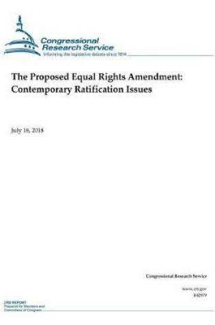 Cover of The Proposed Equal Rights Amendment