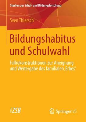 Cover of Bildungshabitus Und Schulwahl