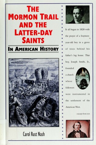 Cover of The Mormon Trail and the Latter-day Saints in American History