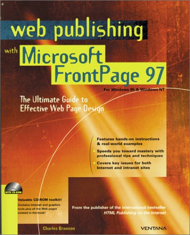 Book cover for Web Publishing with Microsoft FrontPage 2