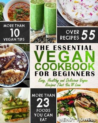 Book cover for Vegan Cookbook For Beginners