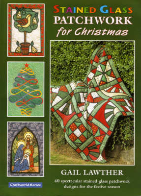 Book cover for Stained Glass Patchwork for Christmas