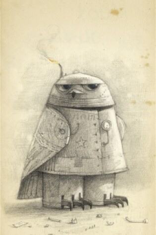 Cover of Shaun Tan Notebook - Snow Owl (Grey)