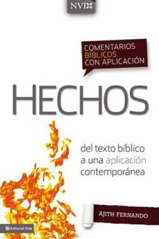 Cover of Comentario Bíblico Con Aplicación NVI Hechos