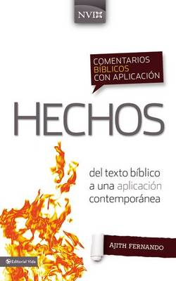 Book cover for Comentario Bíblico Con Aplicación NVI Hechos