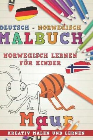 Cover of Malbuch Deutsch - Norwegisch I Norwegisch Lernen F