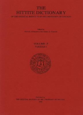 Cover of Hittite Dictionary of the Oriental Institute of the University of Chicago