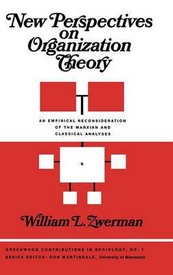 Book cover for New Perspectives on Organization Theory