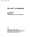 Book cover for The AU/X 2.0 Handbook