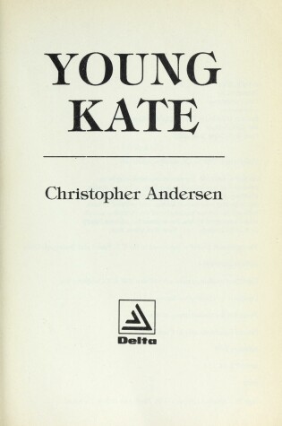 Book cover for Young Kate