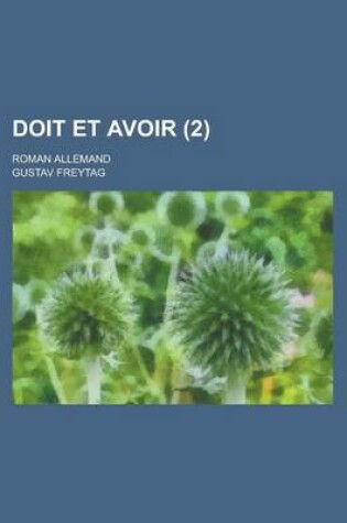 Cover of Doit Et Avoir (2); Roman Allemand