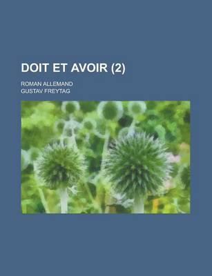 Book cover for Doit Et Avoir (2); Roman Allemand