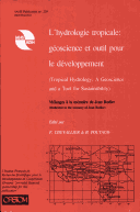 Cover of Series of Proceedings and Reports: L'Hydrologie Tropicale: Geoscience Et Outil Pour Le Developpement (Tropical Hydrology: a Geoscience and a Tool for Sustainability)