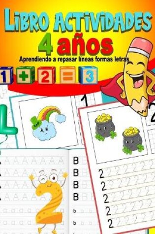 Cover of Libro actividades 4 años