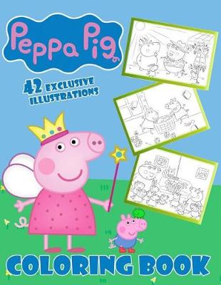 Book cover for Peppa Pig Coloring Book