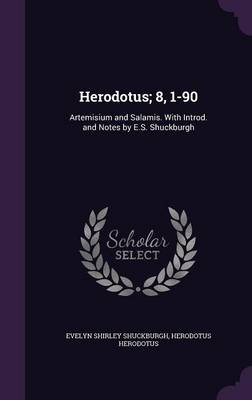 Book cover for Herodotus; 8, 1-90